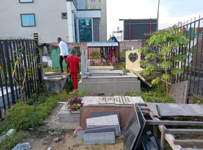 Cimetière de Kintambo : plus de 123 000 sépultures effacées par des enterrements superposés